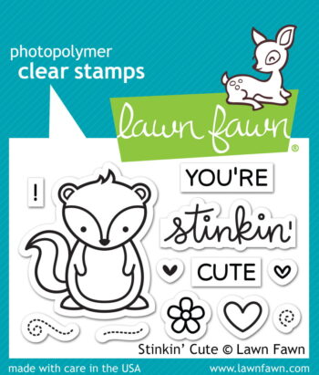 Lawn Fawn Clear Stamps - Stinkin' Cute