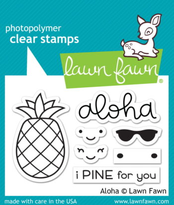 Lawn Fawn Clear Stamps - Aloha