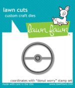 Lawn Cuts Craft Dies - Donut Worry