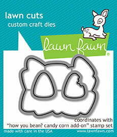 Lawn Cuts Craft Dies - How You Bean? Candy Corn Add On
