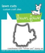 Lawn Cuts Craft Dies - Winter Owl
