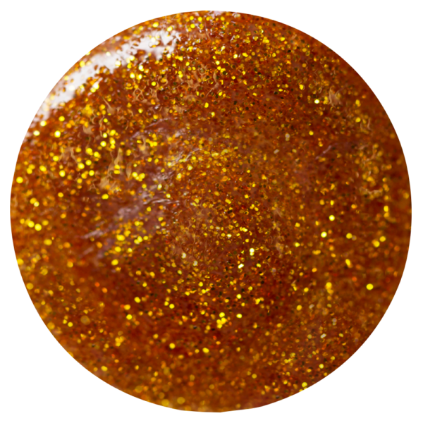 id 757n golden sunset nuvo glitter drops close up