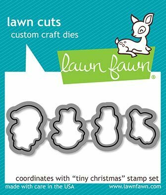 Lawn Cuts Craft Dies - Tiny Christmas