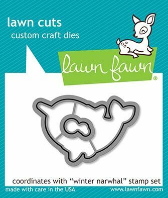 Lawn Cuts Craft Dies - Winter Narwhal