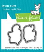 Lawn Cuts Craft Dies - Love You Tons