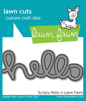 Lawn Cuts Craft Die - Scripty Hello