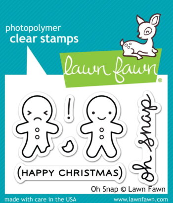 Lawn Fawn Clear Stamps - Oh Snap