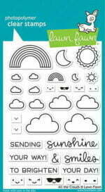 lf2331 lawn fawn clear stamps all the clouds sml