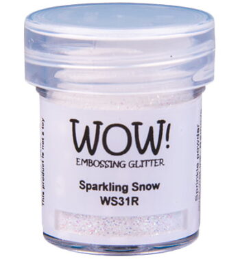 wow embossing poeder sparkling snow 3010119