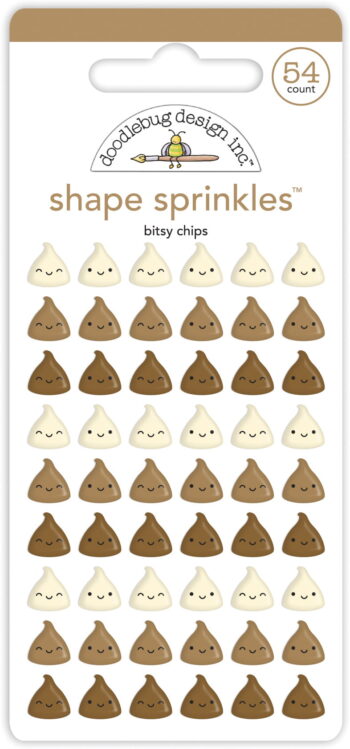 doodlebug design bitsy chips shape sprinkles 7090