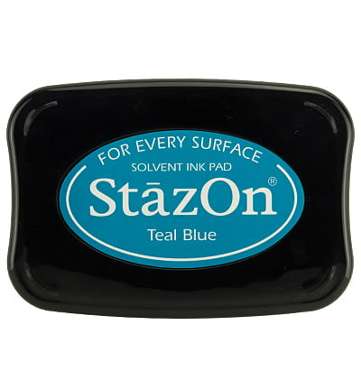 id teal blue stazon ink