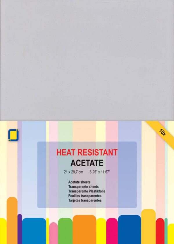 jeje produkt acetate sheets heat resistant a4 3103