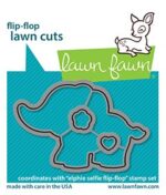 lf2515 elphie selfie flipflop lawn cuts sm coordinating lawn fawn dies