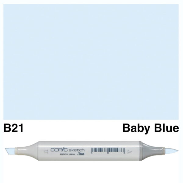 0018716 copic sketch b21 baby blue