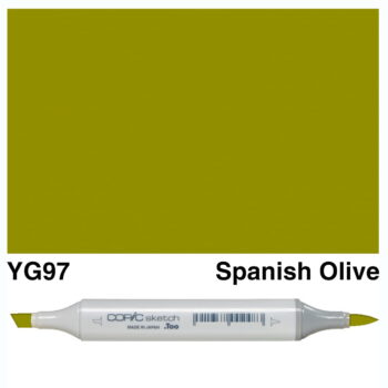 0019051 copic sketch yg97 spanish olive