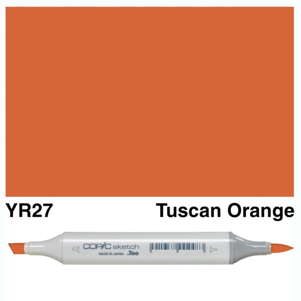 0019074 copic sketch yr27 tuscan orange