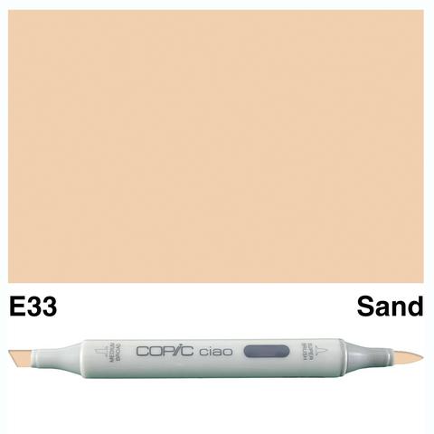 copic ciao e33 sand large