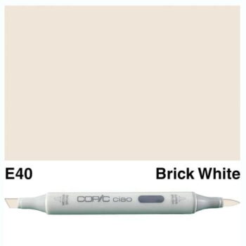 copic ciao e40 brick white large