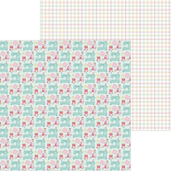 7287 sew cute double sided cardstock
