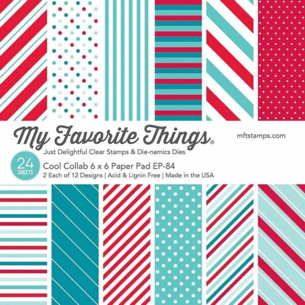 my favorite things cool collab 6x6 inch paper pack