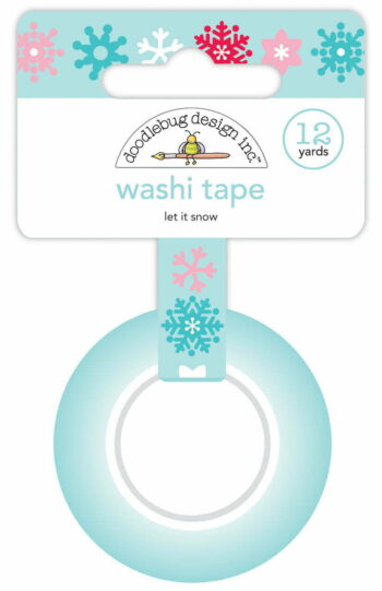 7499 let it snow washi tape