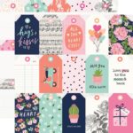 16909 Simple Stories Happy Hearts Scrapbook paper Tags L 1000x