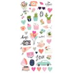 simple stories happy hearts puffy stickers 16919 2