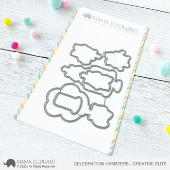 CC Mama elephant creative cuts Celebration Hamsters grande