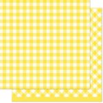 LF2753 Lawn Fawn Cardstock scrapbooking paper Gotta have gingham rainbow Bessie A