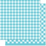 LF2755 Lawn Fawn Cardstock scrapbooking paper Gotta have gingham rainbow Dorothy A