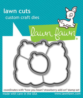 LF2767 Lawn fawn coordinating dies How You Bean Strawberries Add On LawnCuts sml