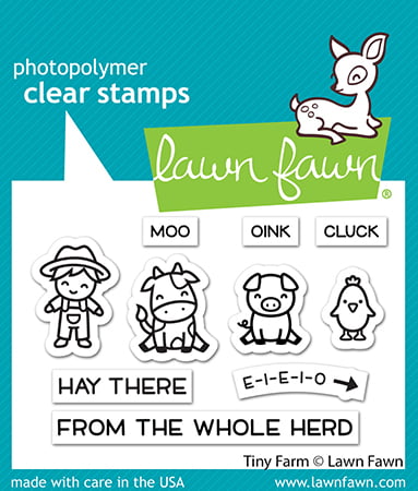 LF2772 Lawn Fawn Clear Stamps Tiny Farm sml