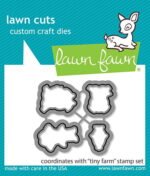 LF2773 Lawn fawn coordinating dies Tiny Farm Lawn Cuts sml
