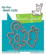 LF2777 Lawn fawn coordinating dies Rub A Dub Dub Flip FlopLawnCuts sml
