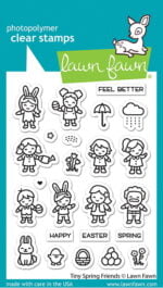 LF2778 Lawn Fawn Clear Stamps Tiny Spring Friends sml