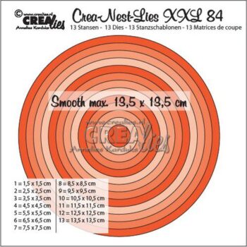 crealies crea nest lies xxl no 84 gladde cirkels halve cm clnestxxl84 13 5x 49354 1 G