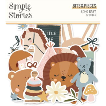 simple stories boho baby bits pieces 17517