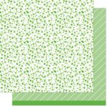 LF2898 Lawn Fawn Scrapbooking Paper Cardstock All The Dots Collection Kiwi Fizz A sml