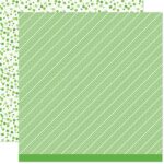 LF2898 Lawn Fawn Scrapbooking Paper Cardstock All The Dots Collection Kiwi Fizz B sml