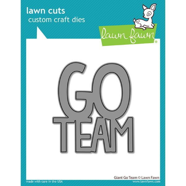 Lawn cuts craft dies giant go team