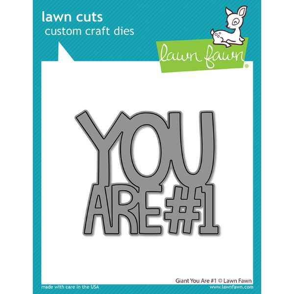 Lawn cuts craft dies giant you are number one