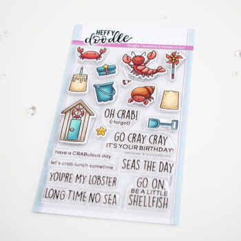 heffy doodle a little shellfish clear stamps hfd02