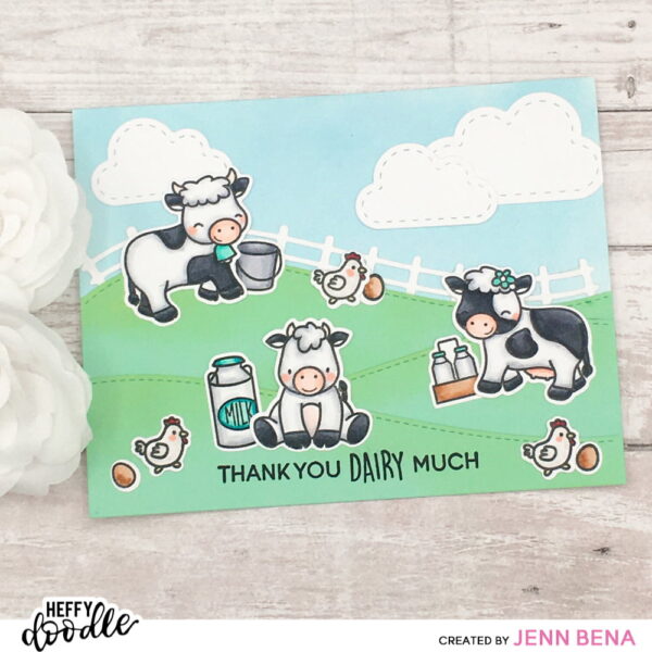 heffy doodle udderly fabulous clear stamps hfd0407 4