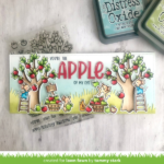 LF2930 lawn fawn clear stamps apple solutely awesome 1