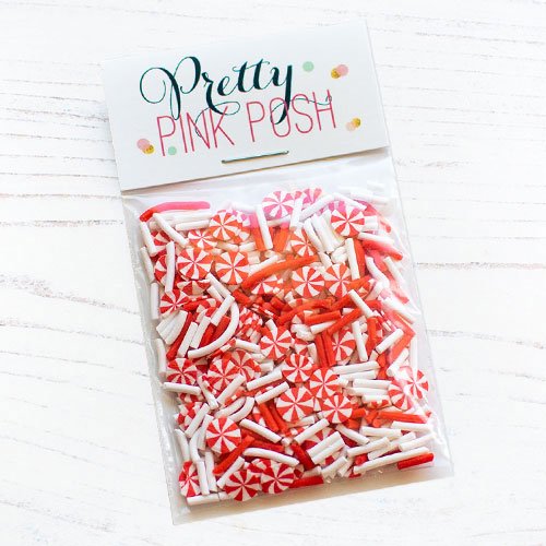 Pretty Pink Posh Clay Confetti Peppermints Pack