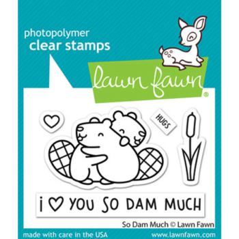 LF3013 Lawn Fawn Clear Stamps So Dam Much