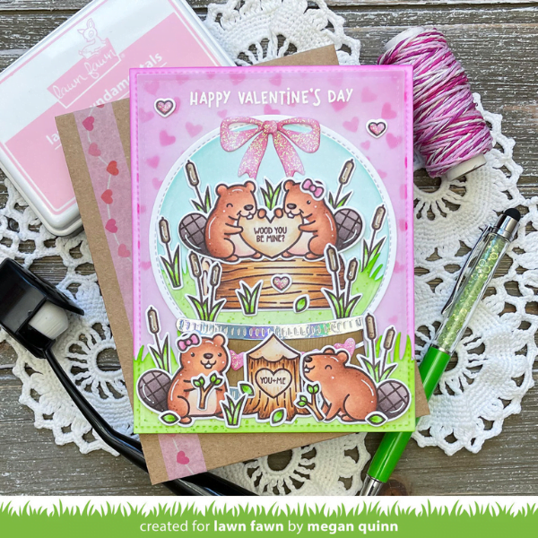 LF3028 Lawn Fawn String Of Hearts Washi Tape1