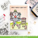 LF3071 Lawn Fawn Clear Stamps Wheely Great Day example
