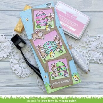 LF3077 Lawn Fawn Clear Stamps Eggstraordinary Easter example