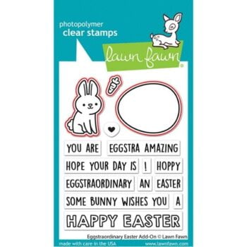 LF3080 Lawn Fawn Coordinating Cutting Dies Eggstraordinary Easter Add On Overview